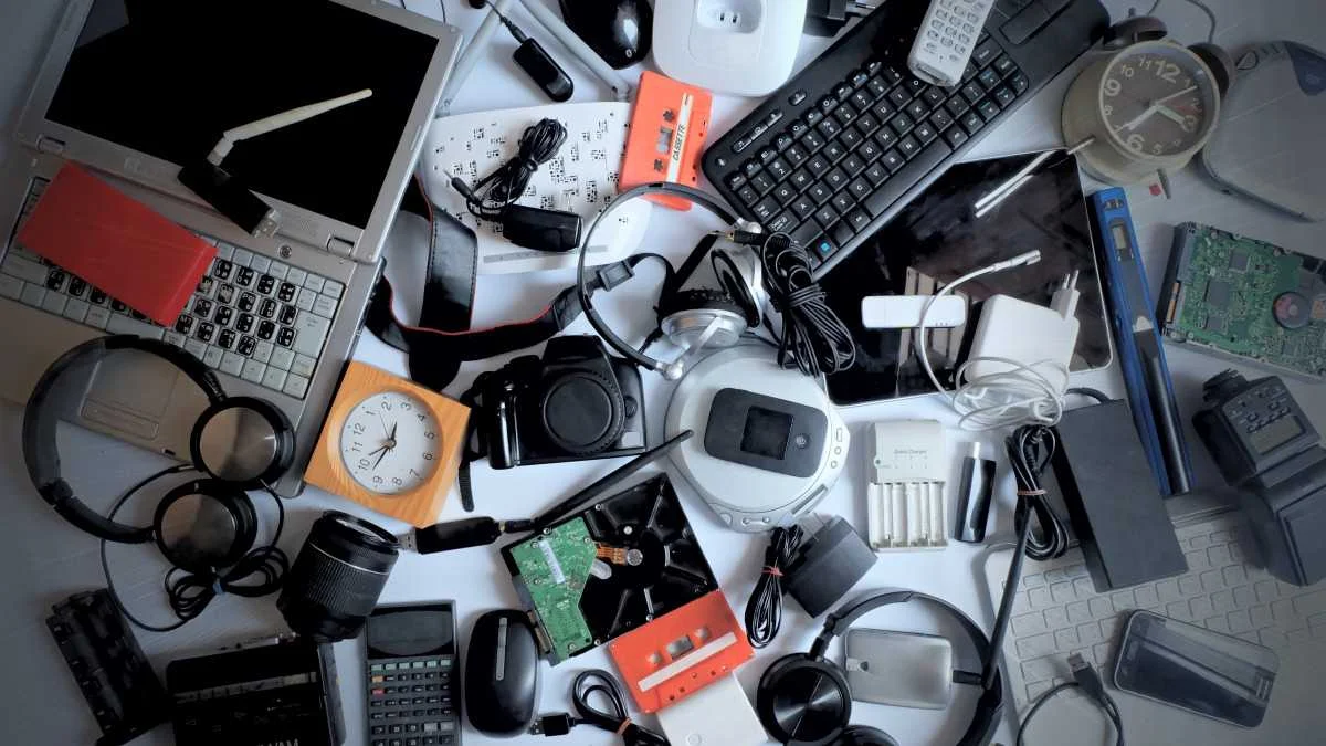 A pile of obsolete gadgets.