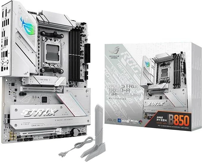 ASUS ROG Strix B850-A Gaming WiFi AMD AM5 B850 ATX Motherboard.