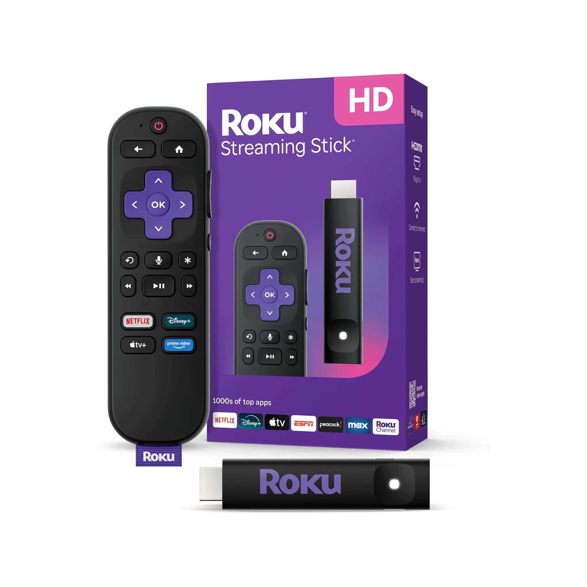 Roku Streaming Stick HD.